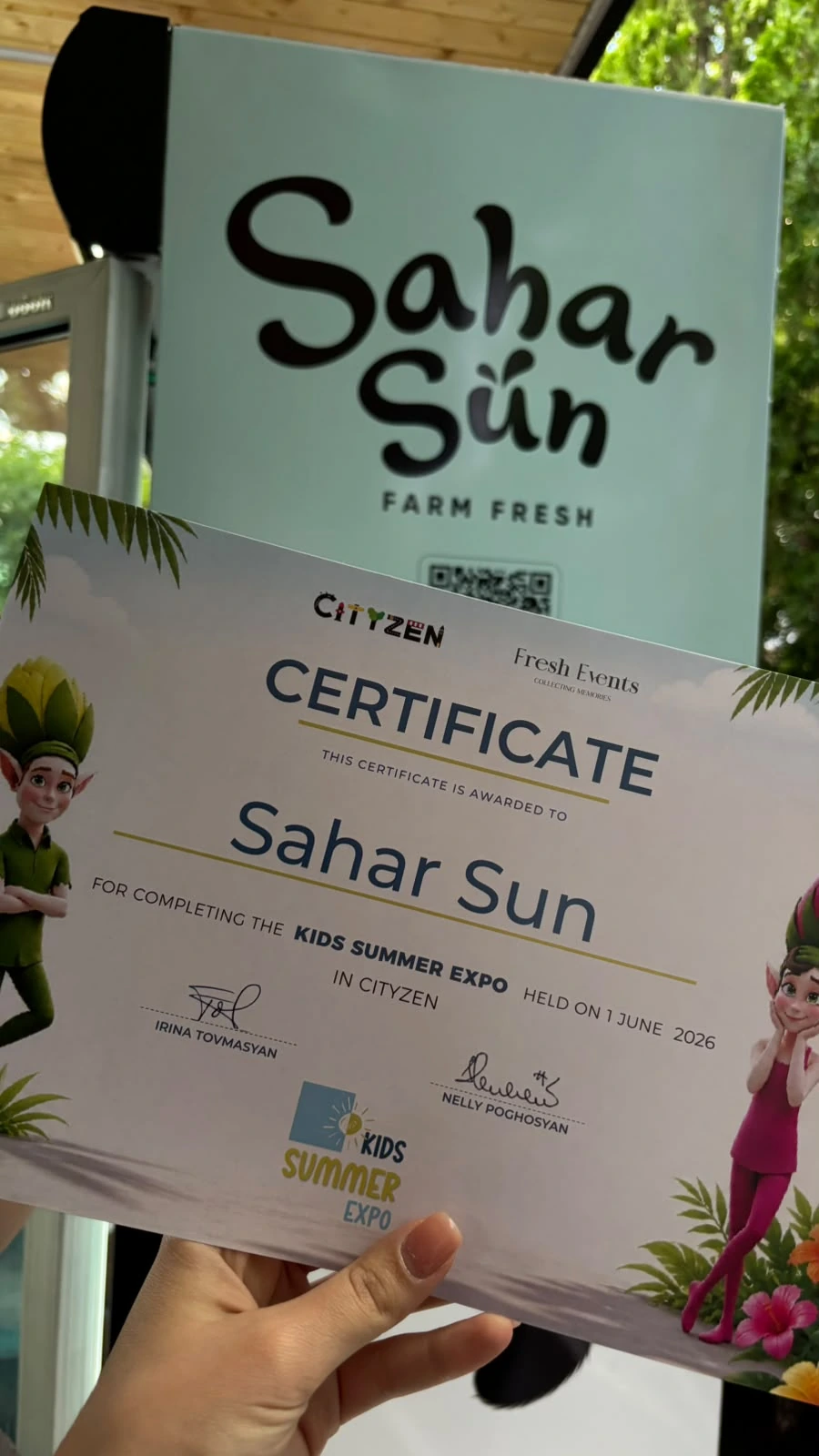 Sahar Sun-ը մասնակցեց Երեխաների պաշտպանության միջազգային օրվան նվիրված միջոցառմանը — 2
